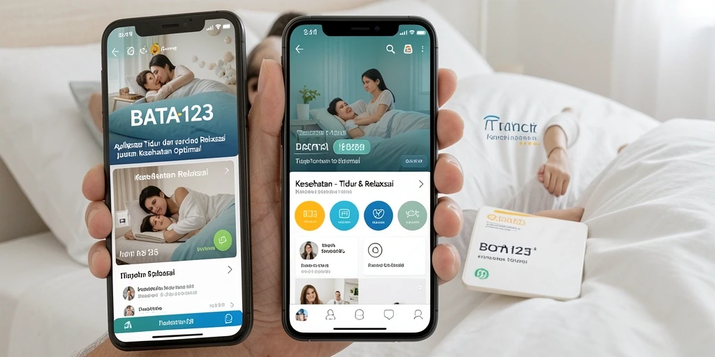 Tampilan antarmuka BATA123 untuk relaksasi dan tidur yang nyaman.