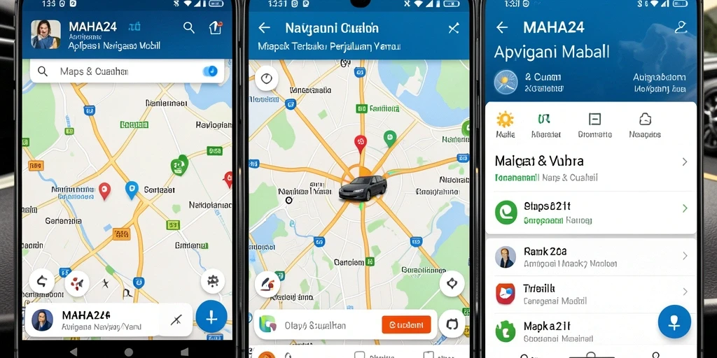 Tampilan antarmuka MAHA24 yang sederhana dan fungsional.